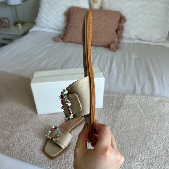 Revolve Raye Rhinestone Multi Color Sandals - Picture 5 of 5